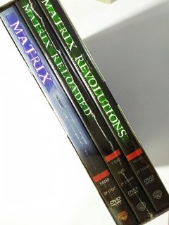 DVD Coleção Matrix Trilogia Reloaded Revolution Keanu Reeves Original na internet