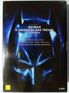 DVD Batman O Cavaleiro Das Trevas A Trilogia Christian Bale Original Christopher Nolan
