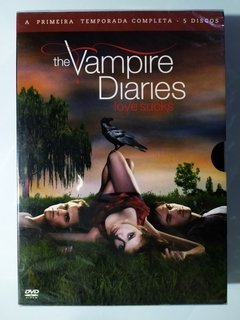 DVD The Vampire Diaries A Primeira Temporada Completa Novo Original Nina Dobrev Paul Wesley Ian Somerhalder
