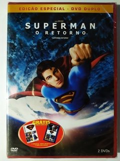 DVD Superman O Retorno Edição Especial Duplo Brandon Routh Novo Original Bryan Singer