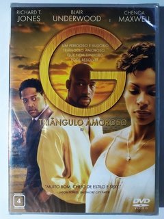 DVD Triângulo Amoroso G Richard T Jones Chenoa Maxwell Novo Original Blair Underwood