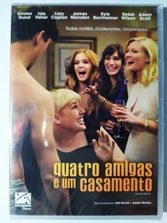 DVD Quatro Amigas E Um Casamento Bachelorette Novo Original Kirsten Dunst Will Ferrell Adam McKay