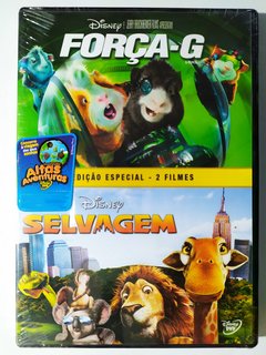 DVD Força G + Selvagem Edição Especial 2 Filmes Novo Original