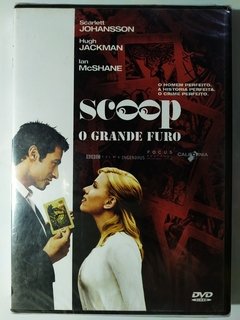 DVD Scoop O Grande Furo Scarlett Johansson Hugh Jackman Novo Original Woody Allen