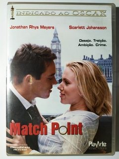 DVD Match Point Jonathan Rhys Meyers Scarlett Johansson Original Woody Allen