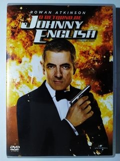 DVD O Retorno De Johnny English Rowan Atkinson Mr Bean Original Oliver Parker