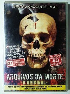 DVD Arquivos Da Morte O Original Brutal Chocante Real Documentário