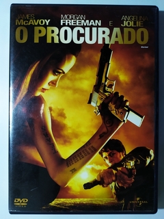 DVD O Procurado Morgan Freeman Angelia Jolie James McAvoy Original Wanted Timur Bekmambetov