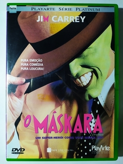 DVD O Máskara Jim Carrey Cameron Diaz The Mask 1994 Original Charles Russell
