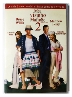 DVD Meu Vizinho Mafioso 2 Original Bruce Willis Amanda Peet Matthew Perry Natasha Henstridge