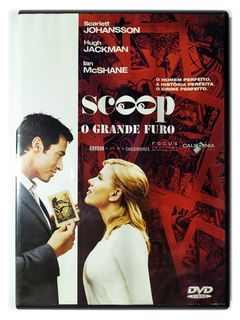DVD Scoop O Grande Furo Scarlett Johansson Hugh Jackman Original