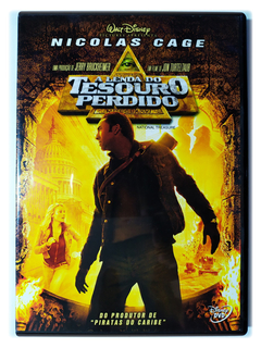 Dvd A Lenda Do Tesouro Perdido Nicolas Cage Walt Disney Original Jon Turteltaub National Treasure