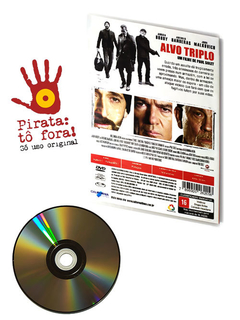 DVD Alvo Triplo Adrien Brody Antonio Banderas John Malkovich Novo Original Bullet Head - comprar online