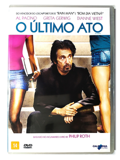 DVD O Último Ato Al Pacino Greta Gerwig Dianne Wiest Novo Original Barry Levinson The Humbling