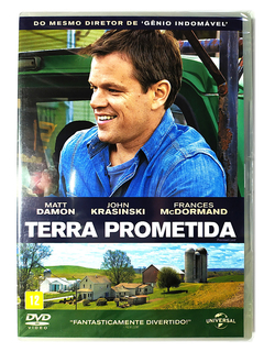 DVD Terra Prometida Matt Damon John Krasinski Gus Van Sant Novo Original