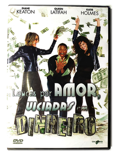 DVD Loucas Por Amor Viciadas Em Dinheiro Queen Latifah Novo Original Katie Holmes Diane Keaton