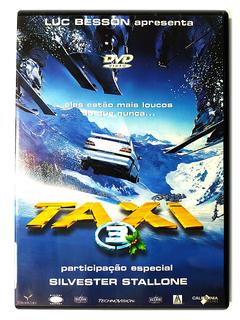 DVD Taxi 3 Luc Besson Silvester Stallone Samy Naceri Novo Original
