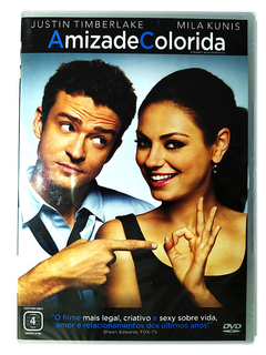 DVD Amizade Colorida Justin Timberlake Mila Kunis Novo Original Friends With Benefits Will Gluck