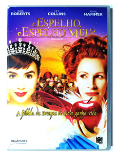 DVD Espelho Espelho Meu Julia Roberts Lily Collins Original Armie Hammer Mirror Mirror