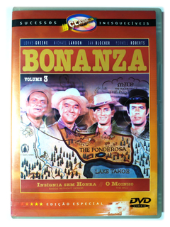 DVD Bonanza Volume 3 Insignia Sem Honra O Moinho 1960 Original Lorne Greene Pernell Roberts 1960