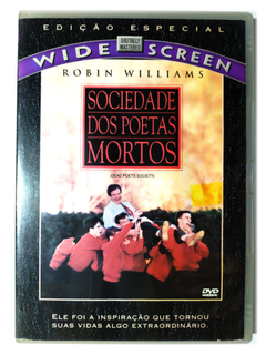 DVD Sociedade Dos Poetas Mortos Robin Williams 1989 Original Peter Weir
