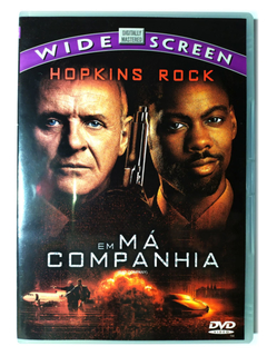 DVD Em Má Companhia Anthony Hopkins Chris Rock Gabriel Macht Original Bad Company Joel Schumacher