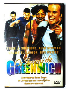 DVD Os Jovens de Greenwich Steve J Shepherd Alec Newman Original John Strickland