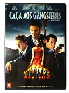 DVD Caça Aos Gângsteres Emma Stone Sean Penn Josh Brolin Original Ryan Gosling Gangster Squad