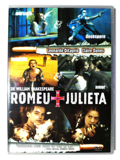 DVD Romeu + Julieta Leonardo DiCaprio Claire Danes Original Baz Luhrmann William Shakespeare's Romeo & Juliet