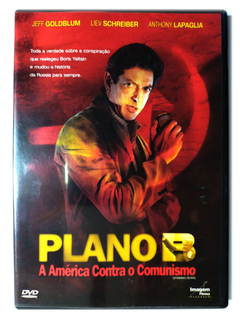 DVD Plano B A América Contra O Comunismo Jeff Goldblum Original Spinning Boris Liev Schreiber Anthony Lapaglia