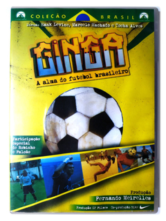 DVD Ginga A Alma Do Futebol Brasileiro Fernando Meirelles Original Coleção Brasil