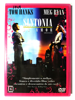 DVD Sintonia De Amor Tom Hanks Meg Ryan Sleepless In Seatle Original 1993 Nora Ephron