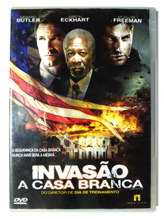 DVD Invasão A Casa Branca Gerard Butler Morgan Freeman Original Olympus Has Fallen Antoine Fuqua