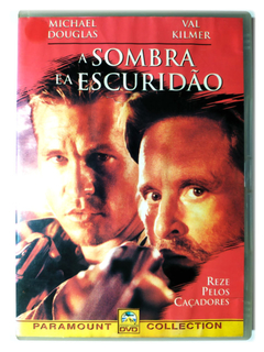 DVD A Sombra E A Escuridão Michael Douglas Val Kilmer 1996 Original Stephen Hopkins The Ghost And The Darkness
