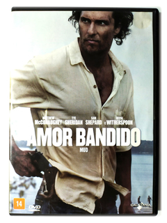 DVD Amor Bandido Matthew McConaughey Tye Sheridan Mud Original Jeff Nichols