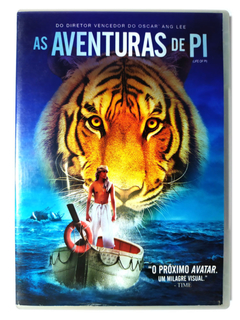 DVD As Aventuras de Pi Ang Lee Life Of Pi Suraj Sharma Original Gerard Depardieu