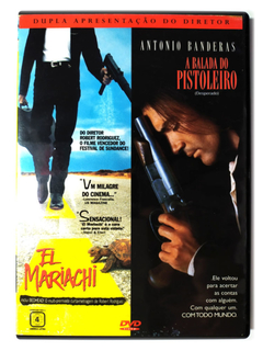 DVD A Balada Do Pistoleiro + El Mariachi Robert Rodriguez Original Antonio Banderas Desperado (Esgotado)