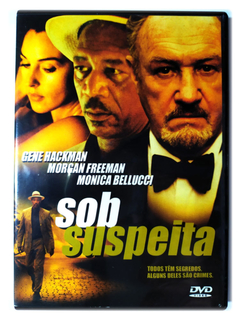 DVD Sob Suspeita Gene Hackman Morgan Freeman Monica Bellucci Original Stephen Hopkins