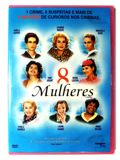 DVD 8 Mulheres Isabelle Huppert Catherine Deneuve 8 Femmes Original François Ozon