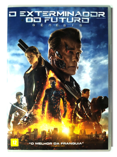 DVD O Exterminador Do Futuro Gênesis Arnold Schwarzenegger Original Emilia Clarke Jai Courtney