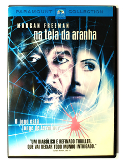 DVD Na Teia Da Aranha Morgan Freeman Monica Potter Original Along Came A Spider Lee Tamahori