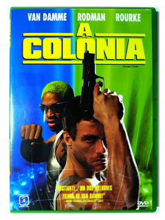 DVD A Colônia Van Damme Dennis Rodman Double Team Original 1997 Mickey Rourke Tsui Hark