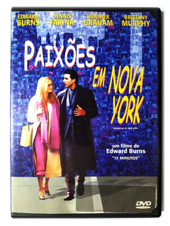 DVD Paixões Em Nova York Edward Burns Brittany Murphy Original Rosario Dawson Sidewalks Of New York
