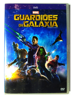 DVD Guardiões Da Galáxia Marvel Chris Pratt Zoe Saldana Original James Gunn