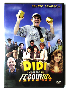 DVD Didi O Caçador de Tesouros Renato Aragão Francisco Cuoco Original Nacional Macus Figueiredo