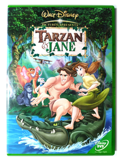 DVD Tarzan e Jane Walt Disney Steve Loter Victor Cook 2002 Original