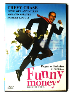 DVD Funny Money Dinheiro Fácil Chevy Chase Armand Assante Original Leslie Greif