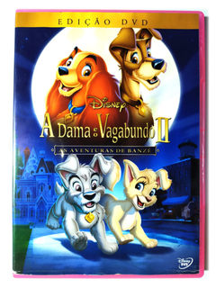 DVD A Dama e o Vagabundo II 2 As Aventuras de Banzé Disney Original