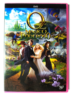 DVD Oz Mágico e Poderoso James Franco Mila Kunis Sam Raimi Original Rachel Weisz Oz The Great And Powerful