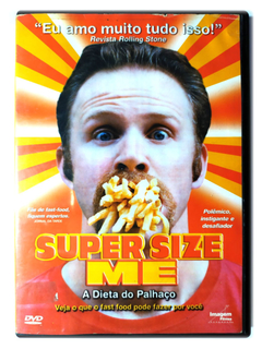 DVD Super Size Me A Dieta Do Palhaço Morgan Spurlock Original